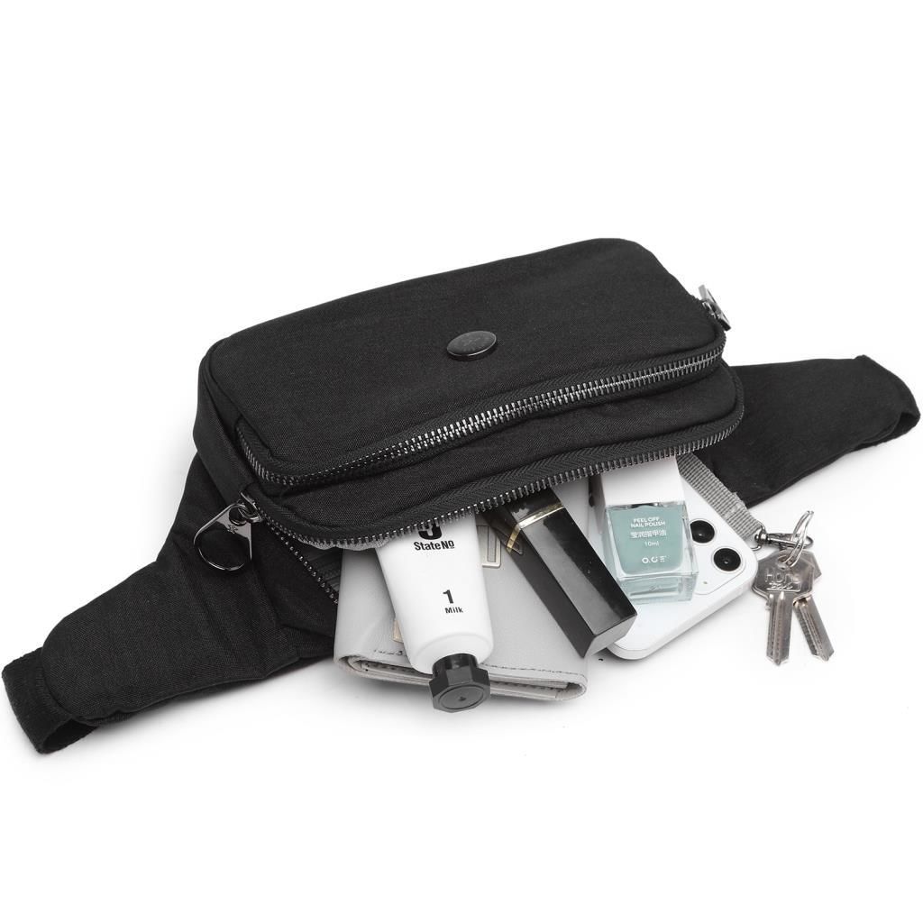 Nano Metalik Kumaş Kadın Bel Çantası Smart Bags 1154 12 Nano Metalik