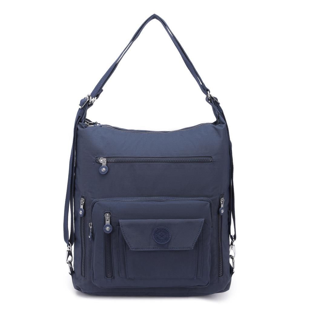 Hem Sırt Hem de Omuz Kadın Çantası Smart Bags 1205 Lacivert
