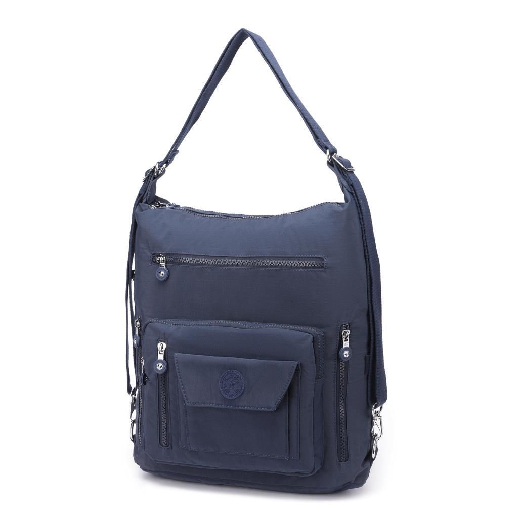 Hem Sırt Hem de Omuz Kadın Çantası Smart Bags 1205 Lacivert
