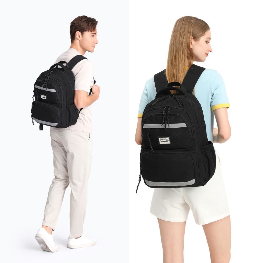 Smart Bags Sırt Çantası Okul Boyu Kalem Kutusu Hediyeli 3234 Lacivert