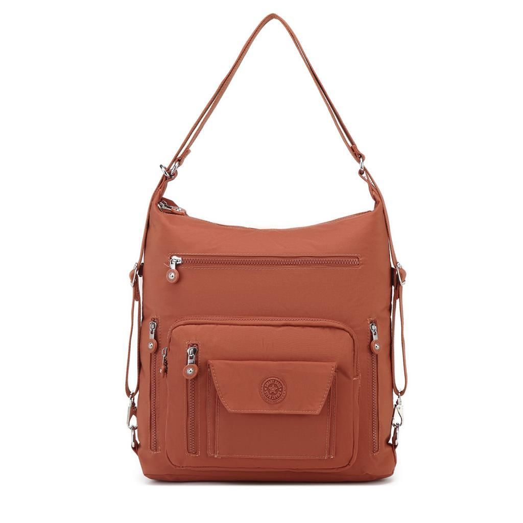Hem Sırt Hem de Omuz Kadın Çantası Smart Bags 1205 128 Kiremit