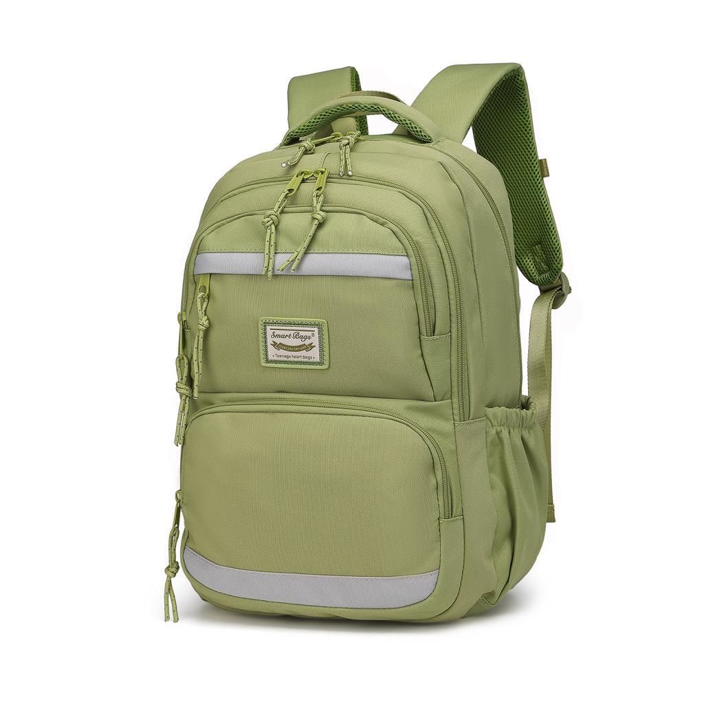 Smart Bags Sırt Çantası Okul Boyu Kalem Kutusu Hediyeli 3234 New Yeşil