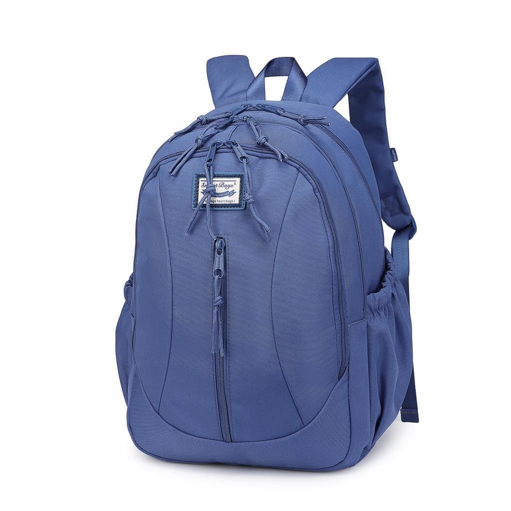 Smart Bags Sırt Çantası Okul Boyu Kalem Kutusu Hediyeli 3233 J.Mavi