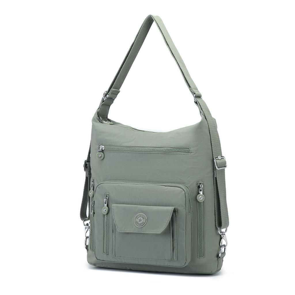 Hem Sırt Hem de Omuz Kadın Çantası Smart Bags 1205 Yeşil