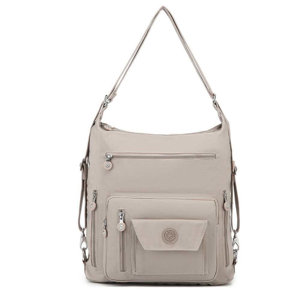 Hem Sırt Hem de Omuz Kadın Çantası Smart Bags 1205 A.Vizon