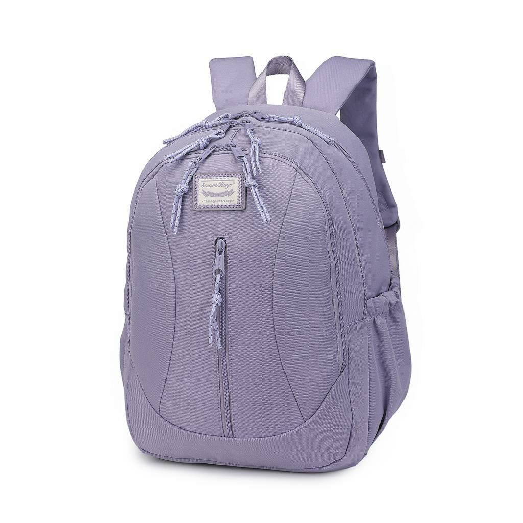 Smart Bags Sırt Çantası Okul Boyu Kalem Kutusu Hediyeli 3233 Eflatun
