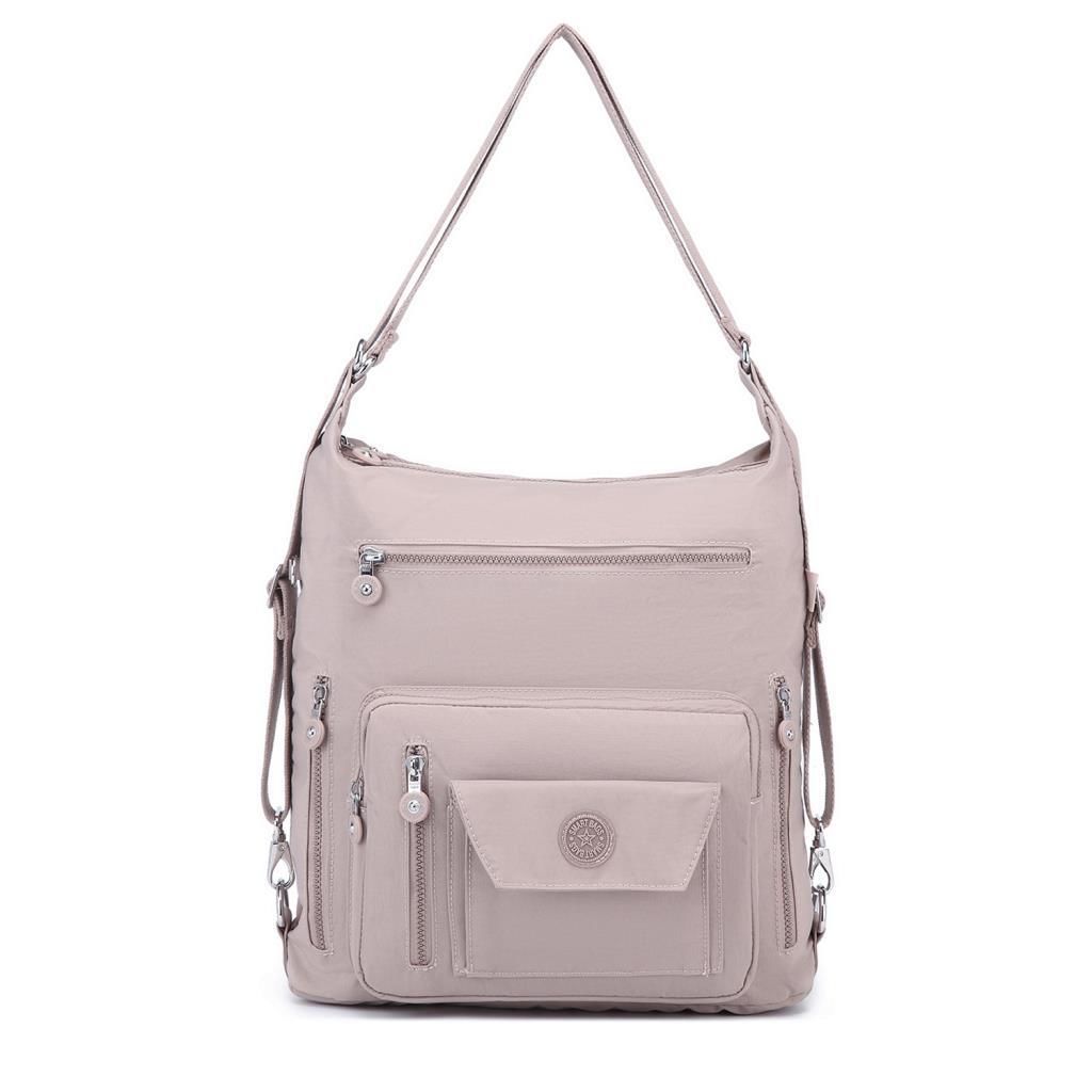 Hem Sırt Hem de Omuz Kadın Çantası Smart Bags 1205 Kum