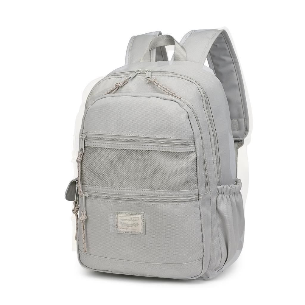 Smart Bags Sırt Çantası Okul Boyu Kalem Kutusu Hediyeli 3237 A.Gri