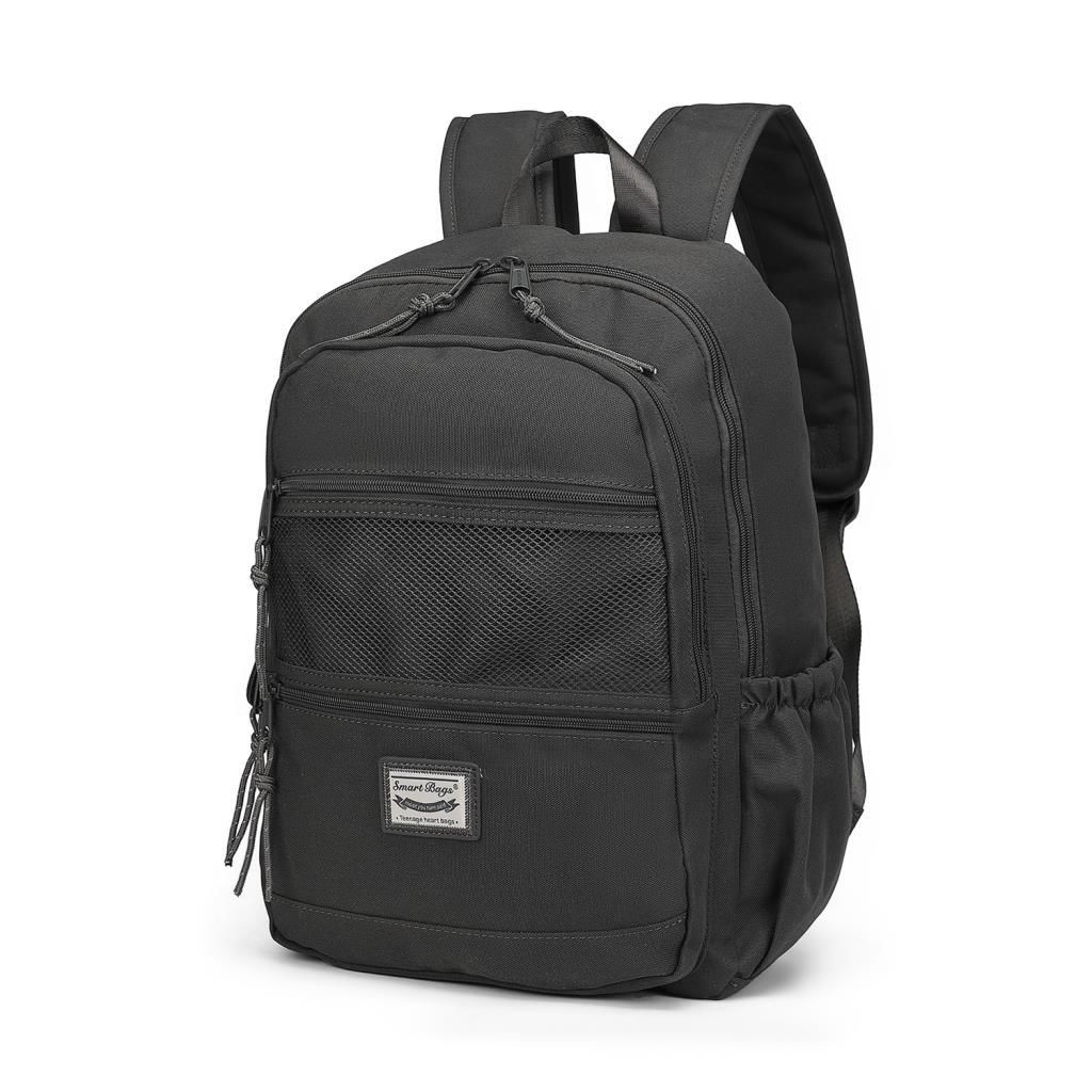 Smart Bags Sırt Çantası Okul Boyu Kalem Kutusu Hediyeli 3237 Koyu Gri