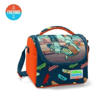 Coral High Thermo Beslenme Çantası Kaykay Desenli 11723