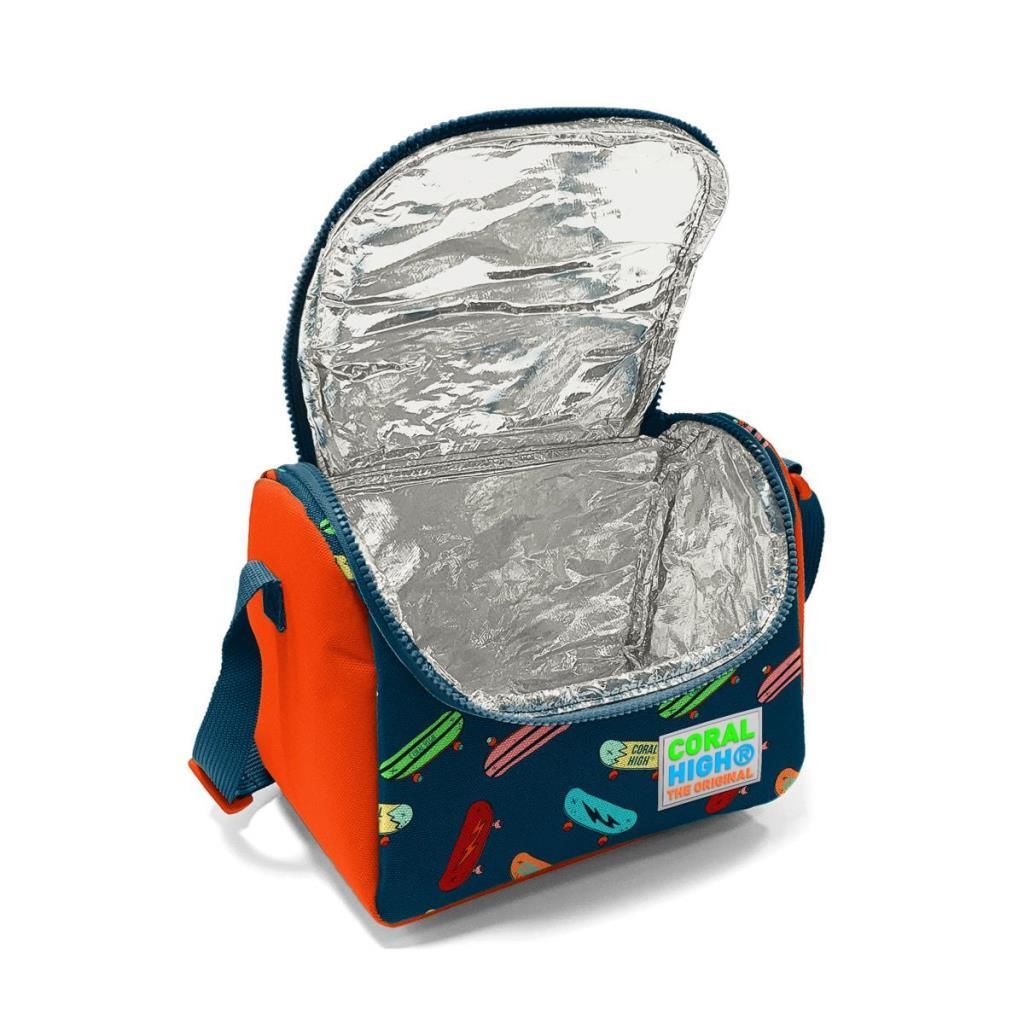 Coral High Thermo Beslenme Çantası Kaykay Desenli 11723