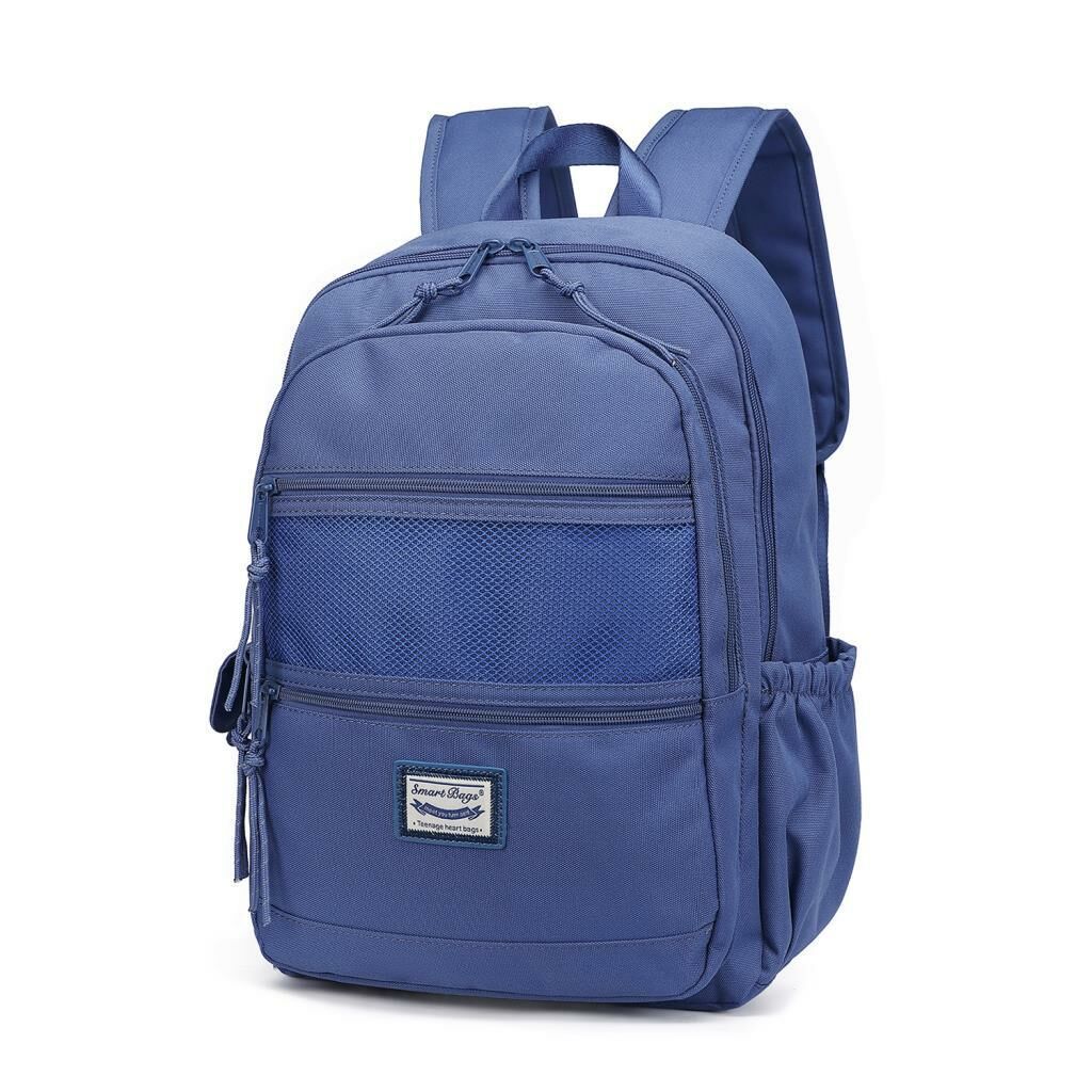Smart Bags Sırt Çantası Okul Boyu Kalem Kutusu Hediyeli 3237 J.Mavi