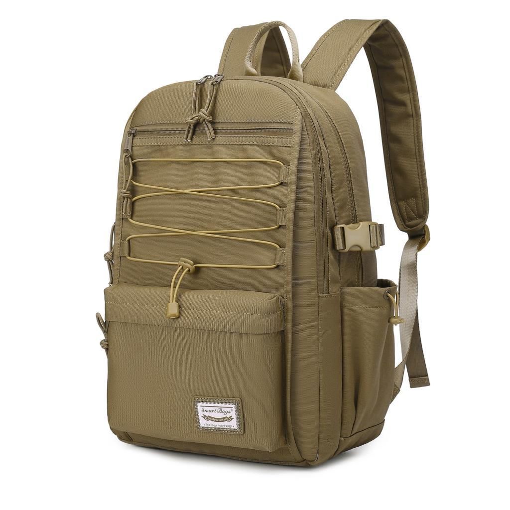 Smart Bags Sırt Çantası Okul Boyu Laptop Gözlü 3156 Camel