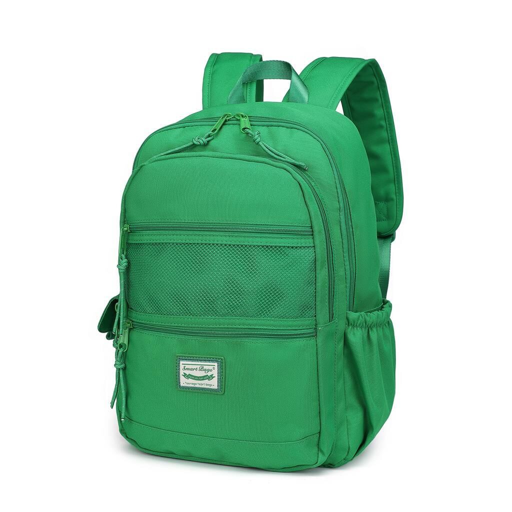 Smart Bags Sırt Çantası Okul Boyu Kalem Kutusu Hediyeli 3237 Yeşil
