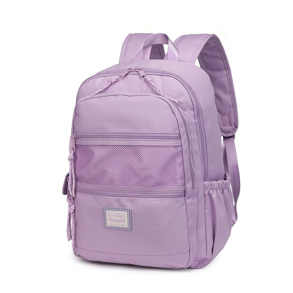 Smart Bags Sırt Çantası Okul Boyu Kalem Kutusu Hediyeli 3237 Lila