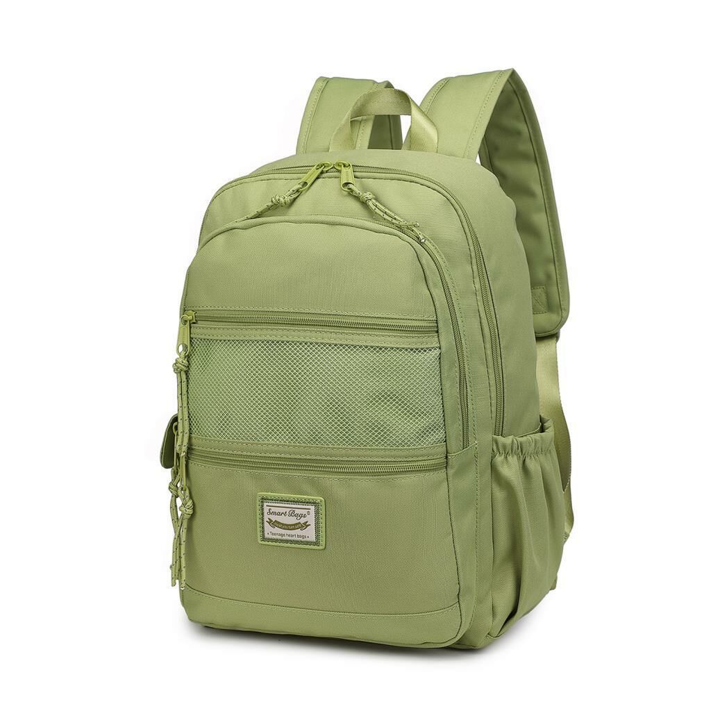 Smart Bags Sırt Çantası Okul Boyu Kalem Kutusu Hediyeli 3237 New Yeşil