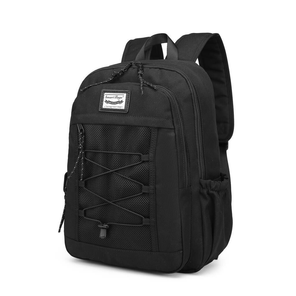 Smart Bags Sırt Çantası Okul Boyu Kalem Kutusu Hediyeli 3238 01 Siyah