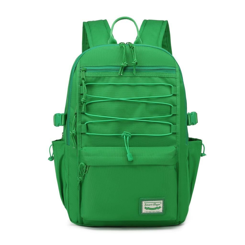 Smart Bags Sırt Çantası Okul Boyu Laptop Gözlü 3156 Yeşil