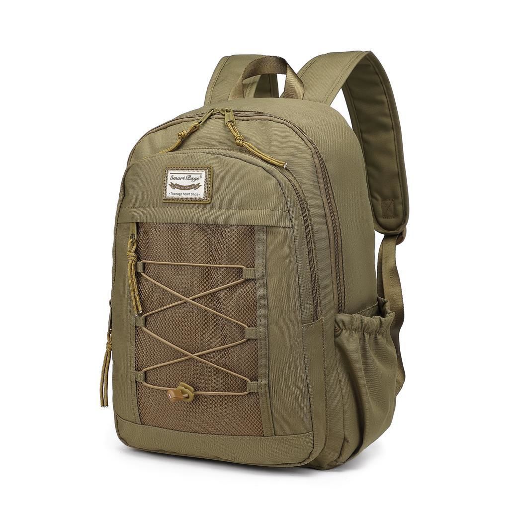 Smart Bags Sırt Çantası Okul Boyu Kalem Kutusu Hediyeli 3238 Camel