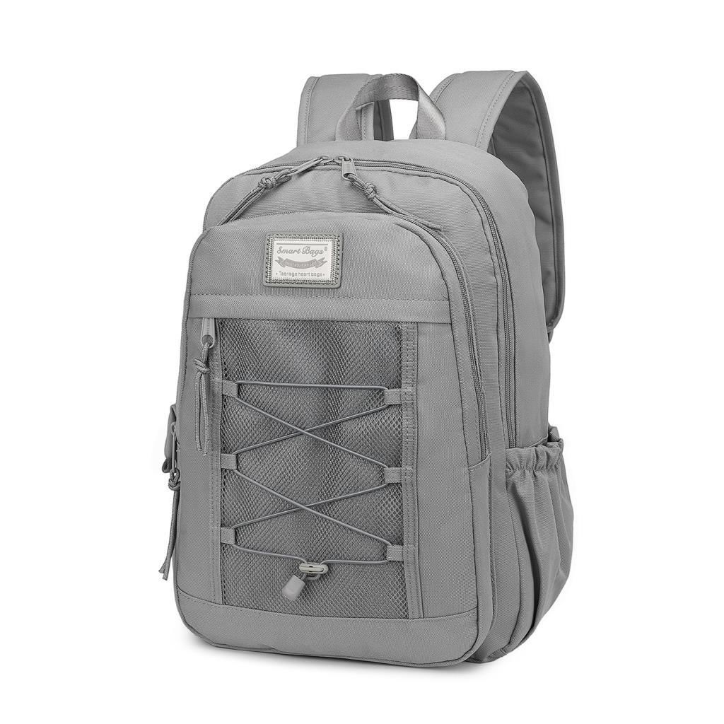 Smart Bags Sırt Çantası Okul Boyu Kalem Kutusu Hediyeli 3238 Vizon