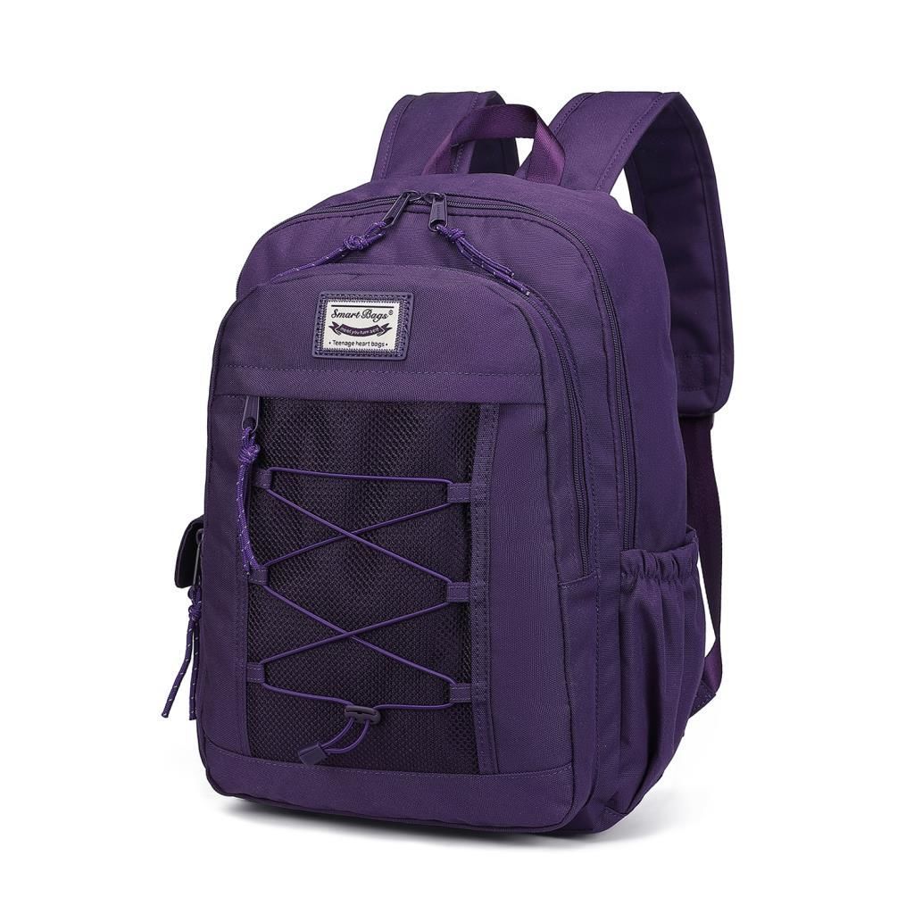 Smart Bags Sırt Çantası Okul Boyu Kalem Kutusu Hediyeli 3238 Mor