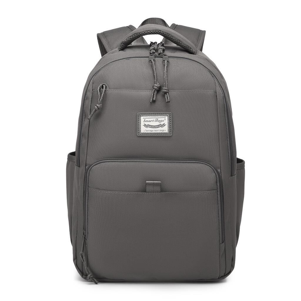 Smart Bags Sırt Çantası Okul Boyu Laptop Gözlü 3159 Koyu Gri