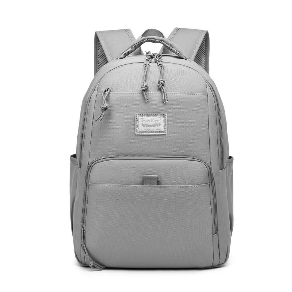 Smart Bags Sırt Çantası Okul Boyu Laptop Gözlü 3159 Vizon