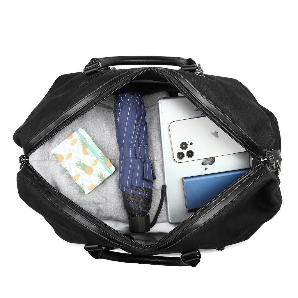 C-Active Limited Edition Kanvas Kumaş Spor Seyahat Çantası 1273 Taba