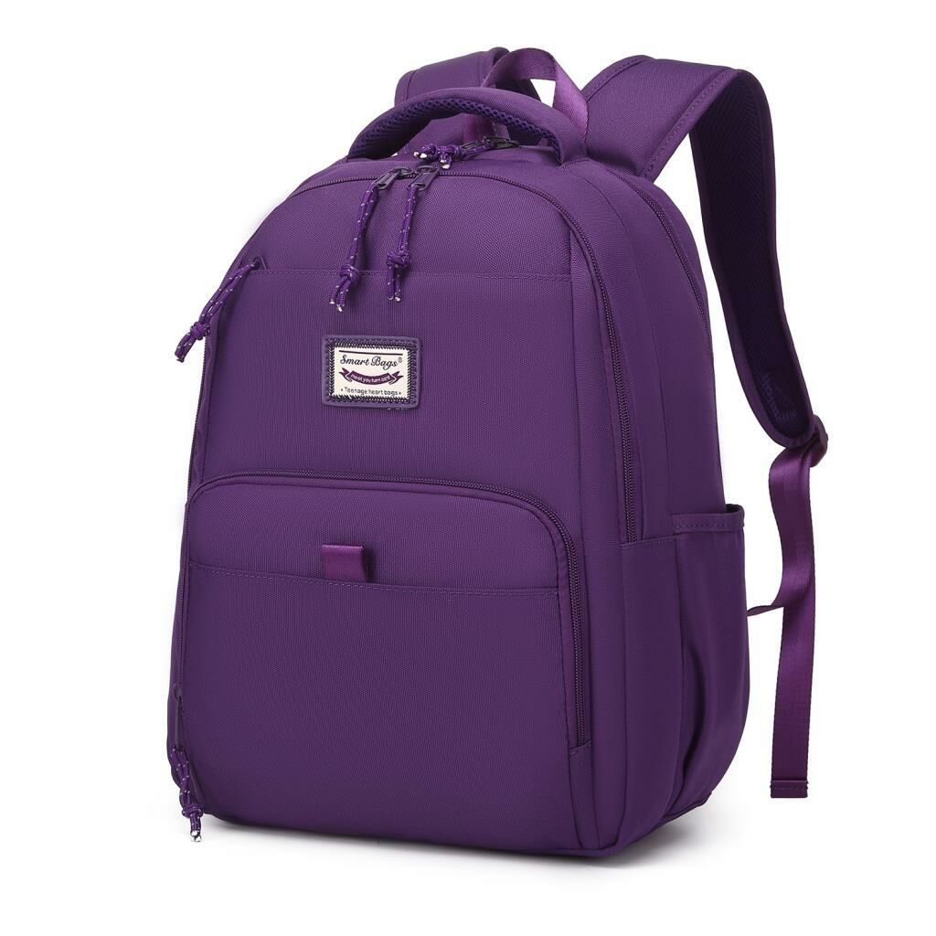 Smart Bags Sırt Çantası Okul Boyu Laptop Gözlü 3159 Mor