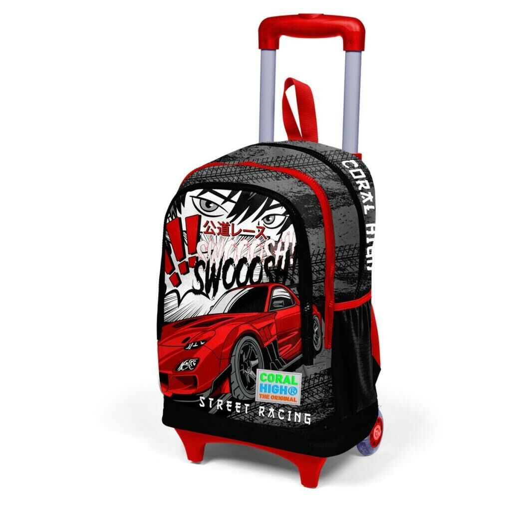 Coral High Büyük Boy Çekçekli Sırt Çantası Anime Araba 23947