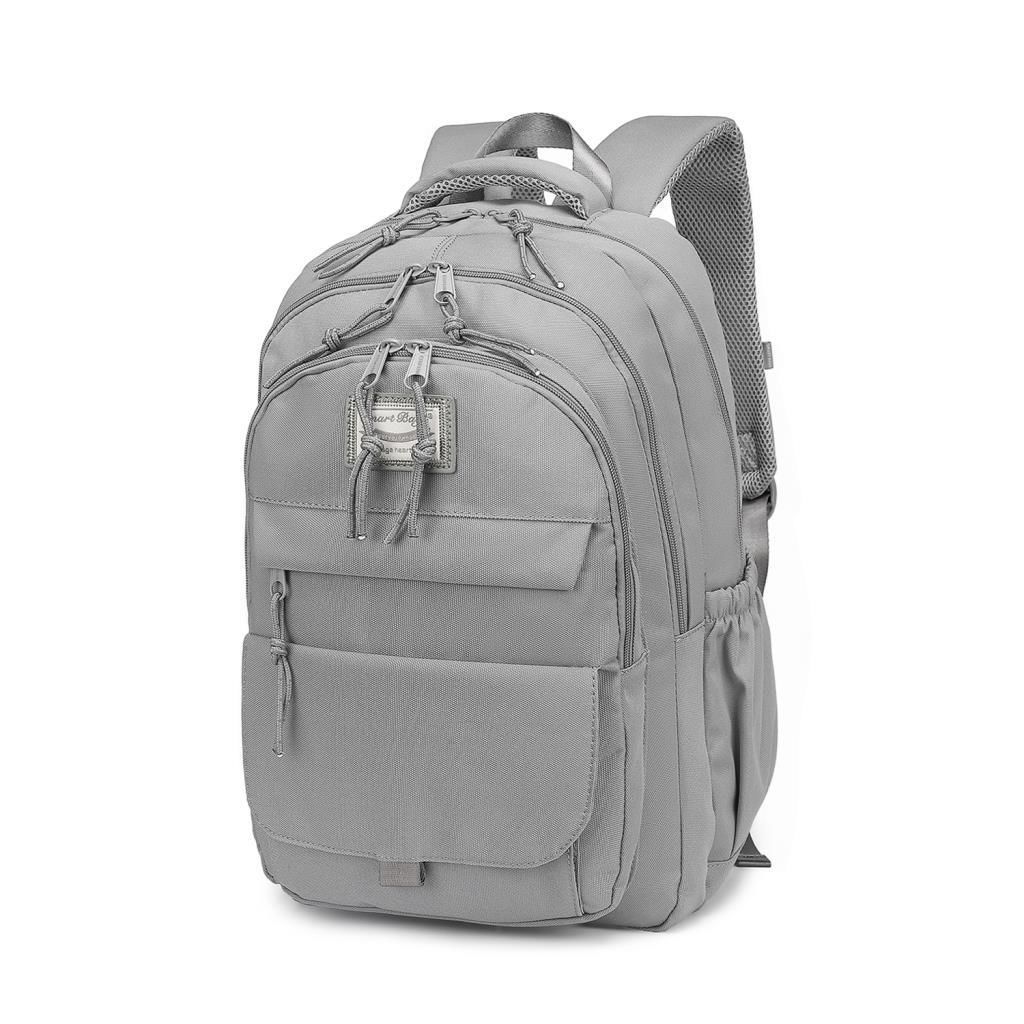Smart Bags Sırt Çantası Okul Boyu Kalem Kutusu Hediyeli 3235 Vizon