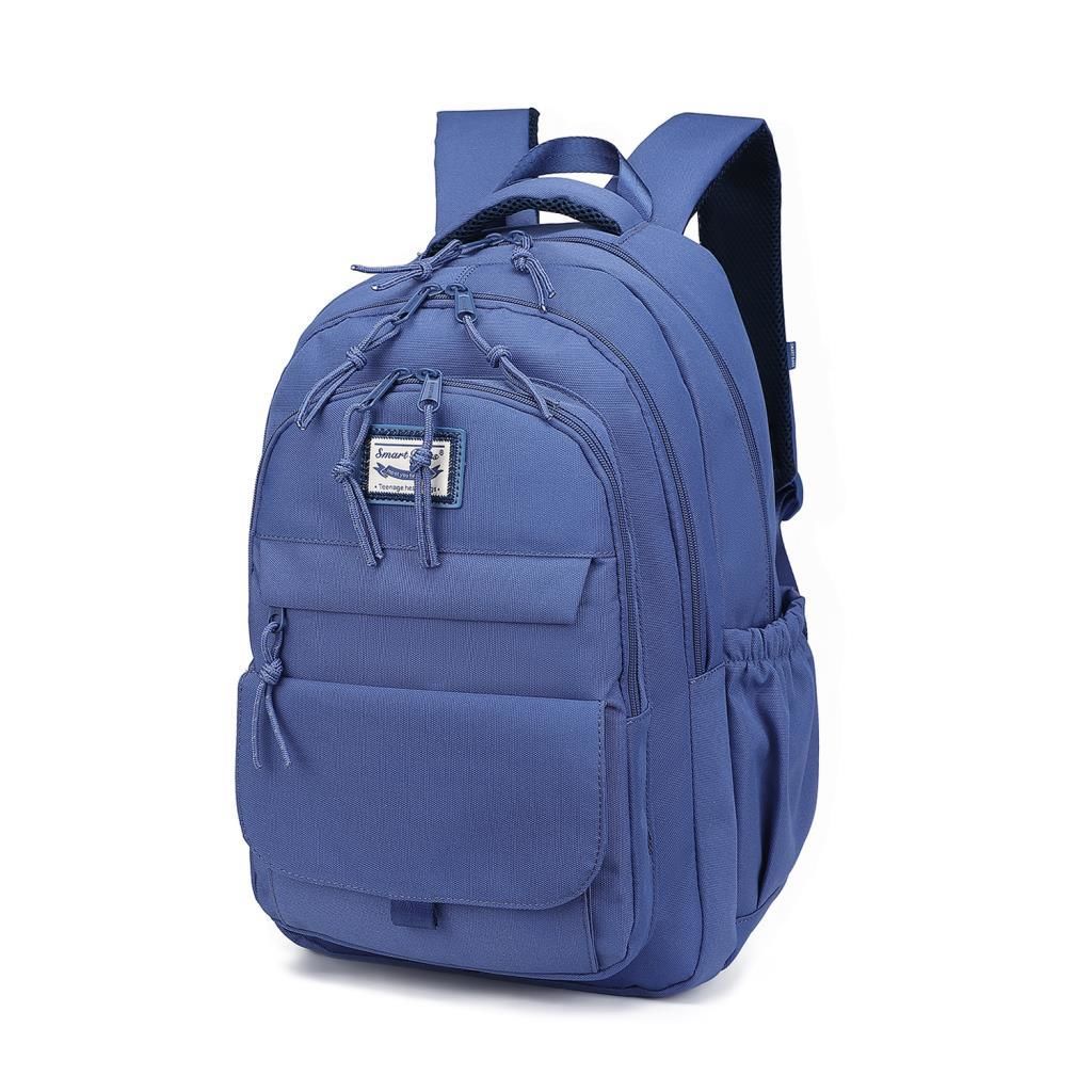 Smart Bags Sırt Çantası Okul Boyu Kalem Kutusu Hediyeli 3235 J.Mavi
