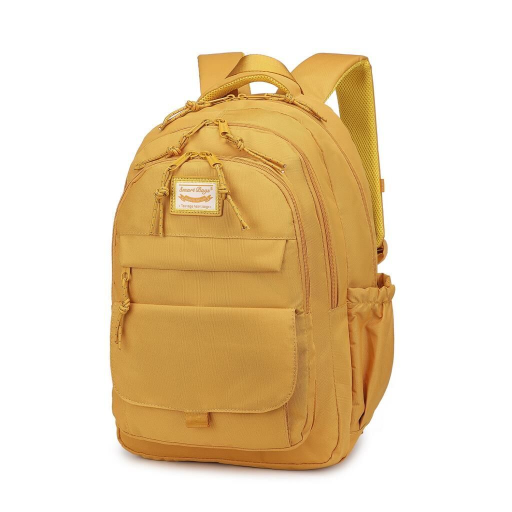 Smart Bags Sırt Çantası Okul Boyu Kalem Kutusu Hediyeli 3235 Hardal