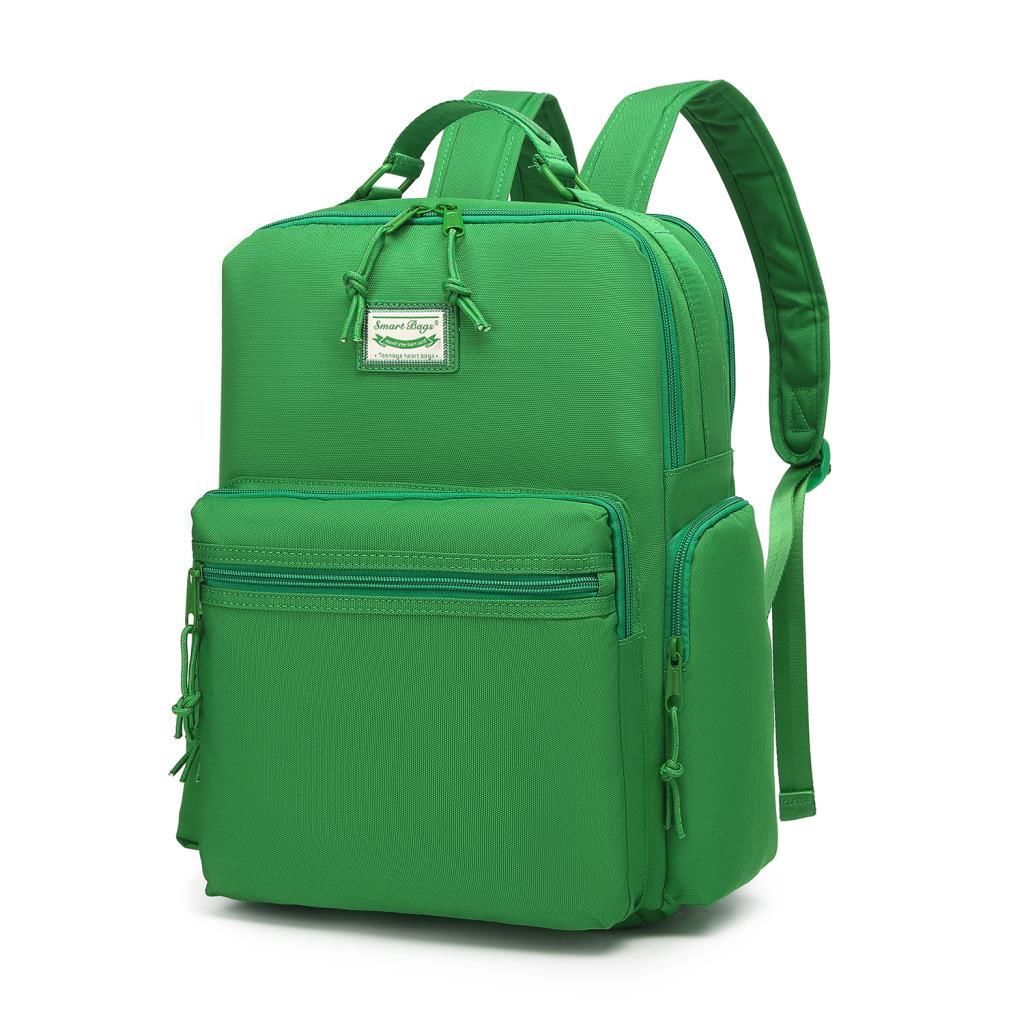 Smart Bags Sırt Çantası Okul Boyu Laptop Gözlü 3124 Yeşil