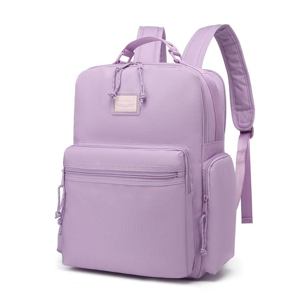 Smart Bags Sırt Çantası Okul Boyu Laptop Gözlü 3124 Lila