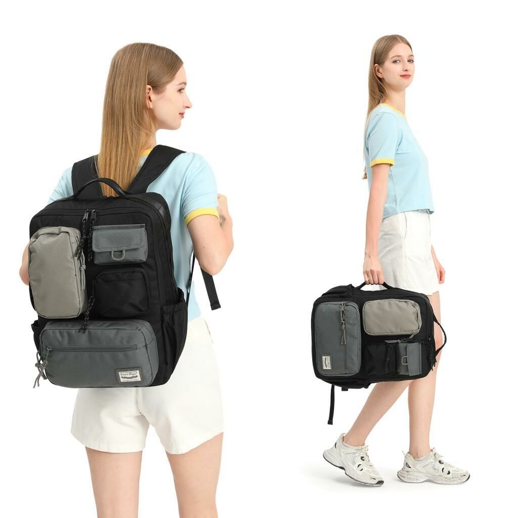 Smart Bags Sırt Çantası Okul Boyu Kalem Kutusu Hediyeli 3231 01 Siyah