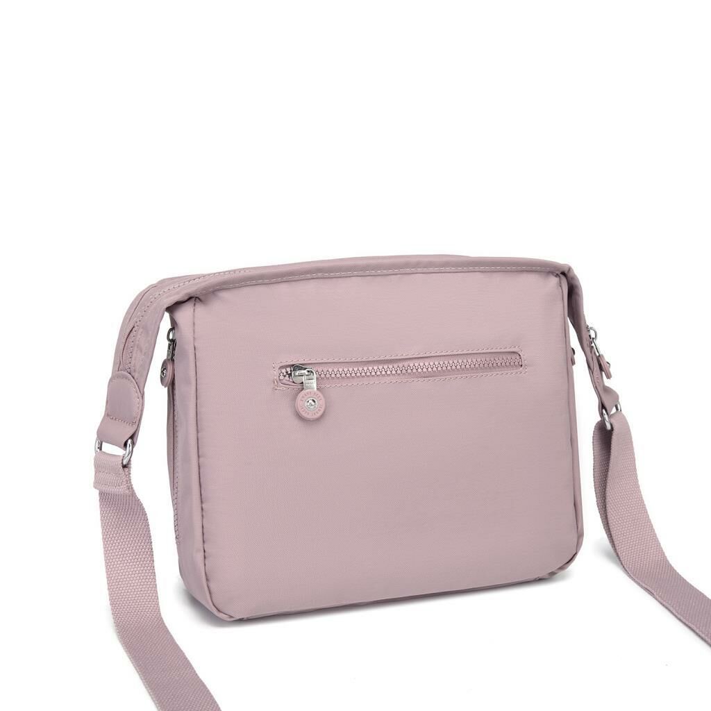Krinkıl Kumaş Kadın Postacı Çantası Smart Bags 3005 Ten