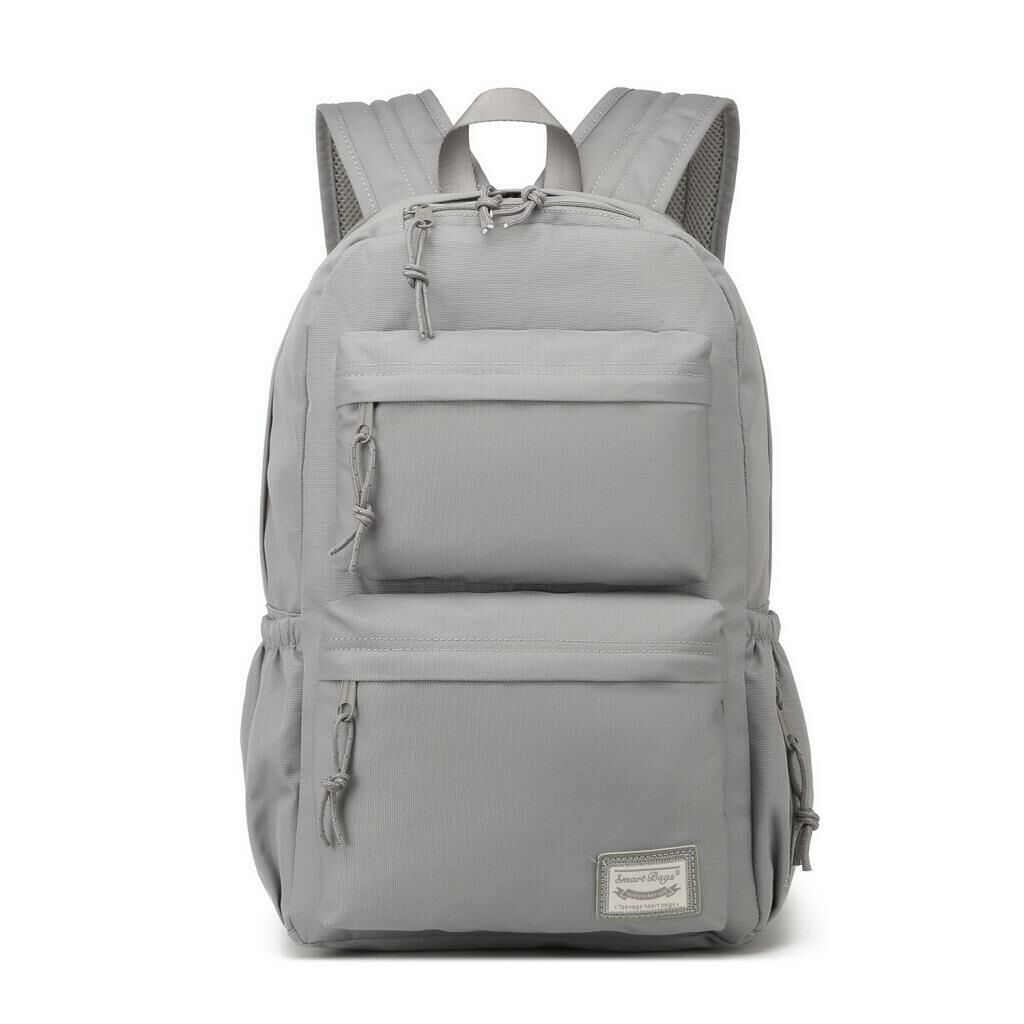 Smart Bags Sırt Çantası Okul Boyu Laptop Gözlü 3154 Vizon
