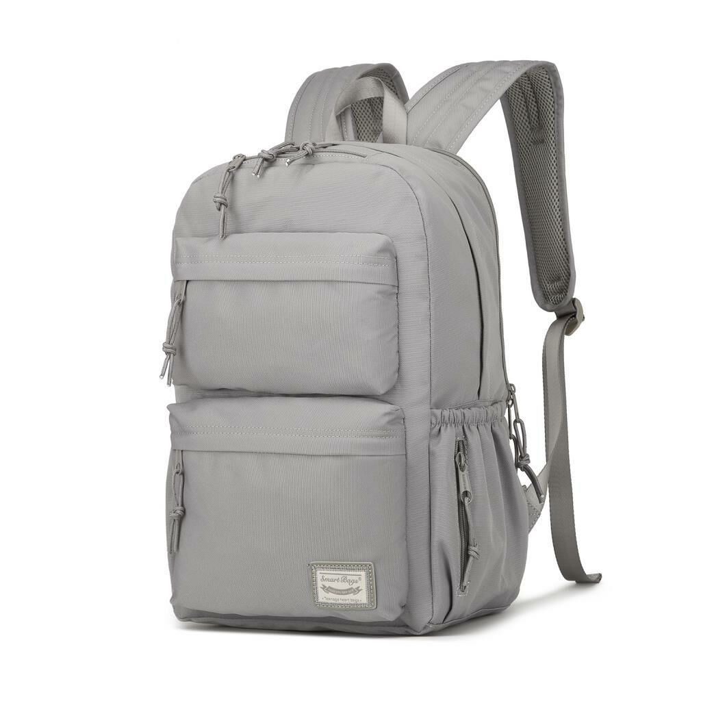 Smart Bags Sırt Çantası Okul Boyu Laptop Gözlü 3154 Vizon