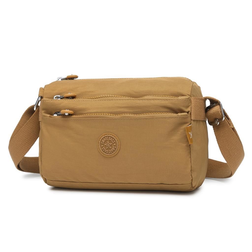 Küçük Boy Postacı Kadın Çantası Smart Bags 1006 110 Taba