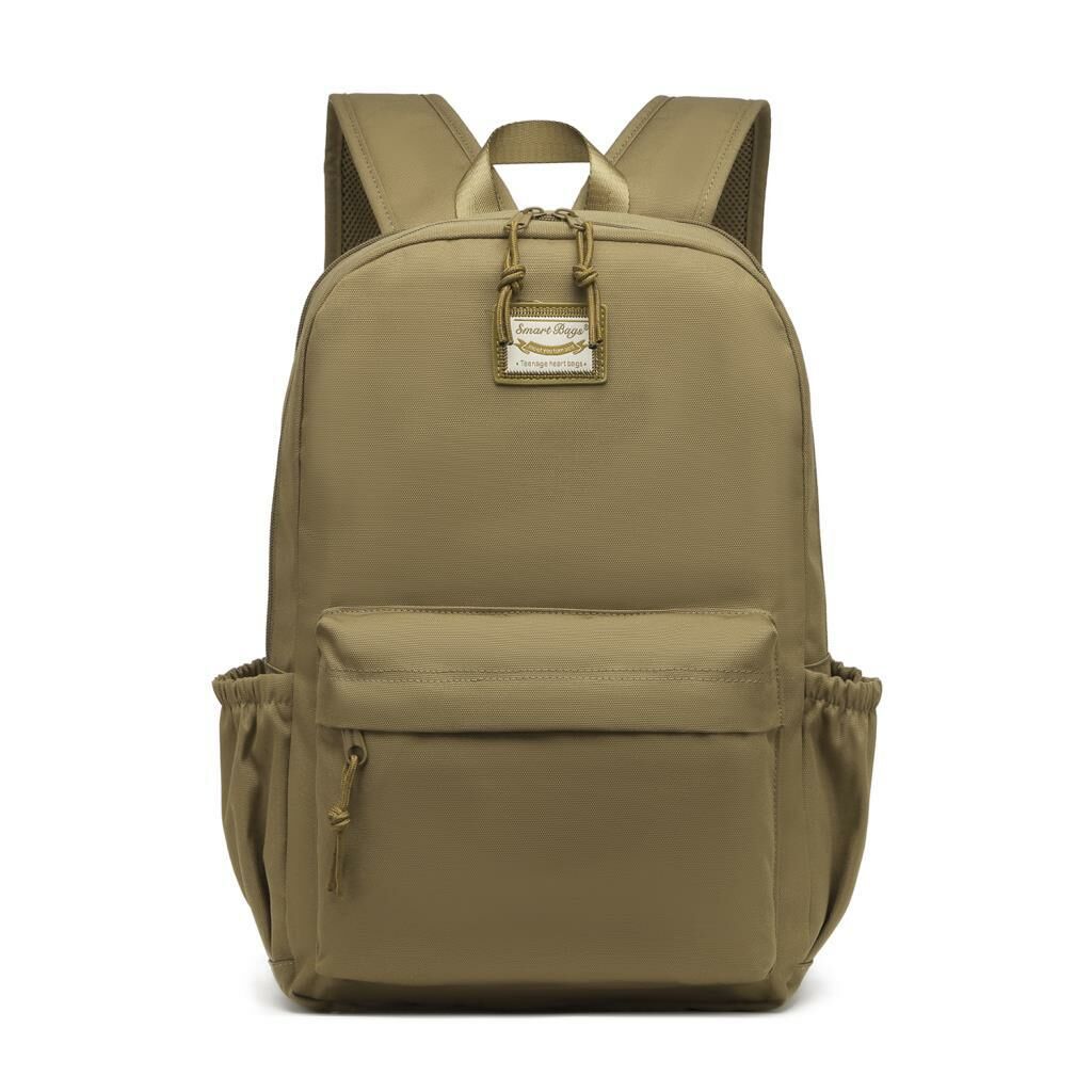Smart Bags Sırt Çantası Okul Boyu Laptop Gözlü 3157 Camel