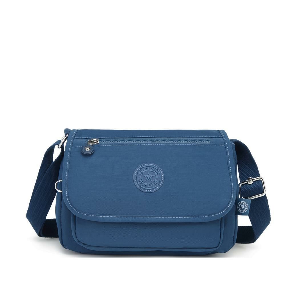 Krinkıl Kumaş Kadın Postacı Çantası Smart Bags 1148 Laci