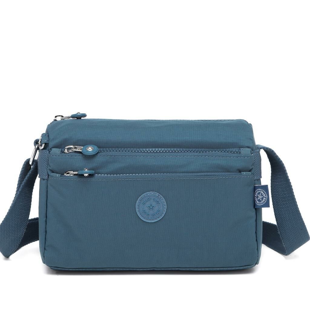 Küçük Boy Postacı Kadın Çantası Smart Bags 1006 Açık Mavi