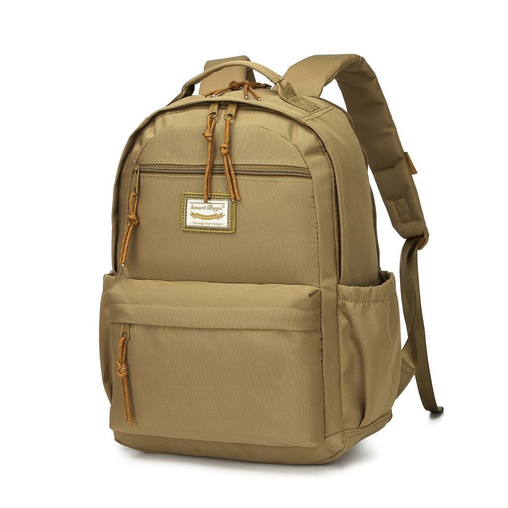 Smart Bags Sırt Çantası Okul Boyu Laptop Gözlü 3198 Camel