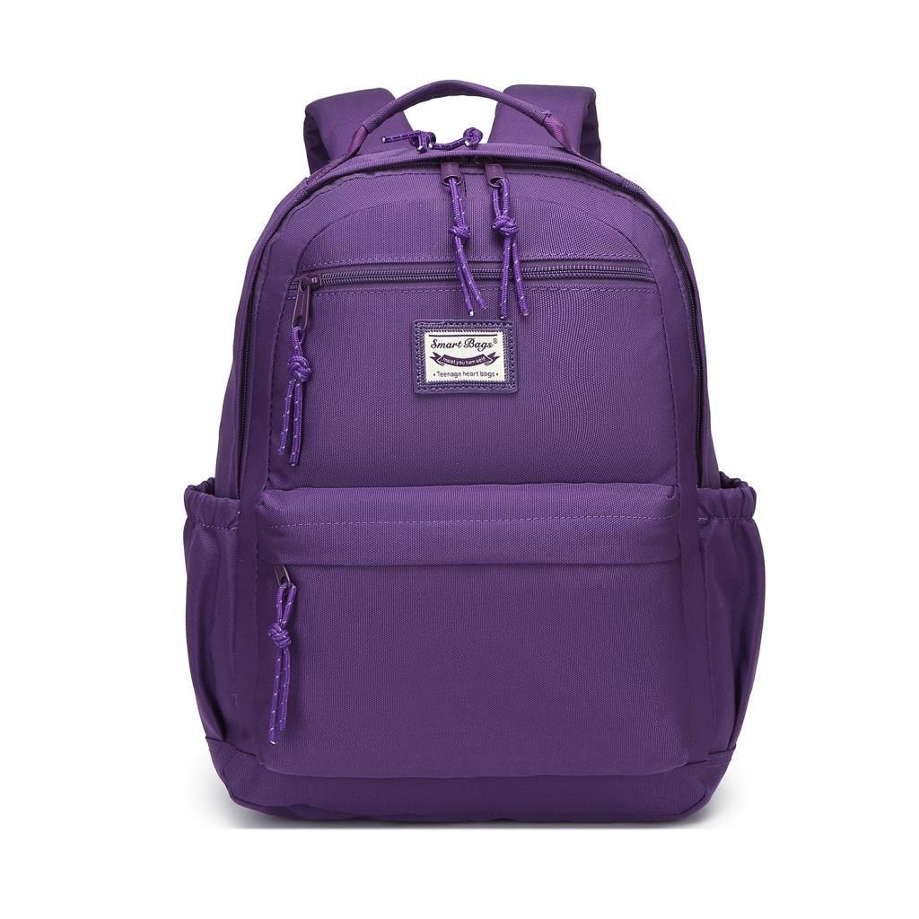 Smart Bags Sırt Çantası Okul Boyu Laptop Gözlü 3198 Mor