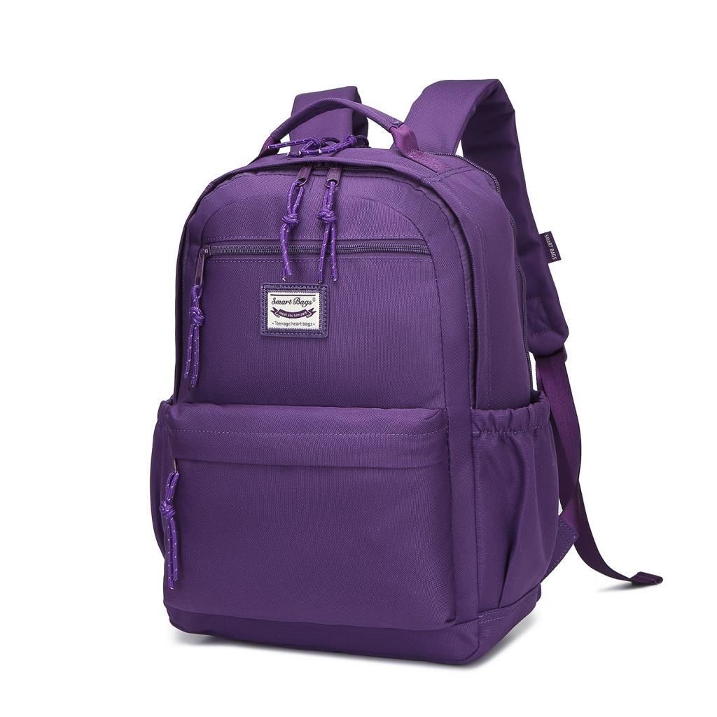 Smart Bags Sırt Çantası Okul Boyu Laptop Gözlü 3198 Mor