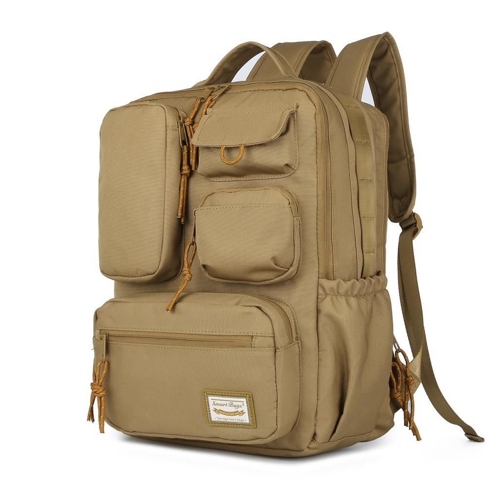 Smart Bags Sırt Çantası Okul Boyu Kalem Kutusu Hediyeli 3210 Camel
