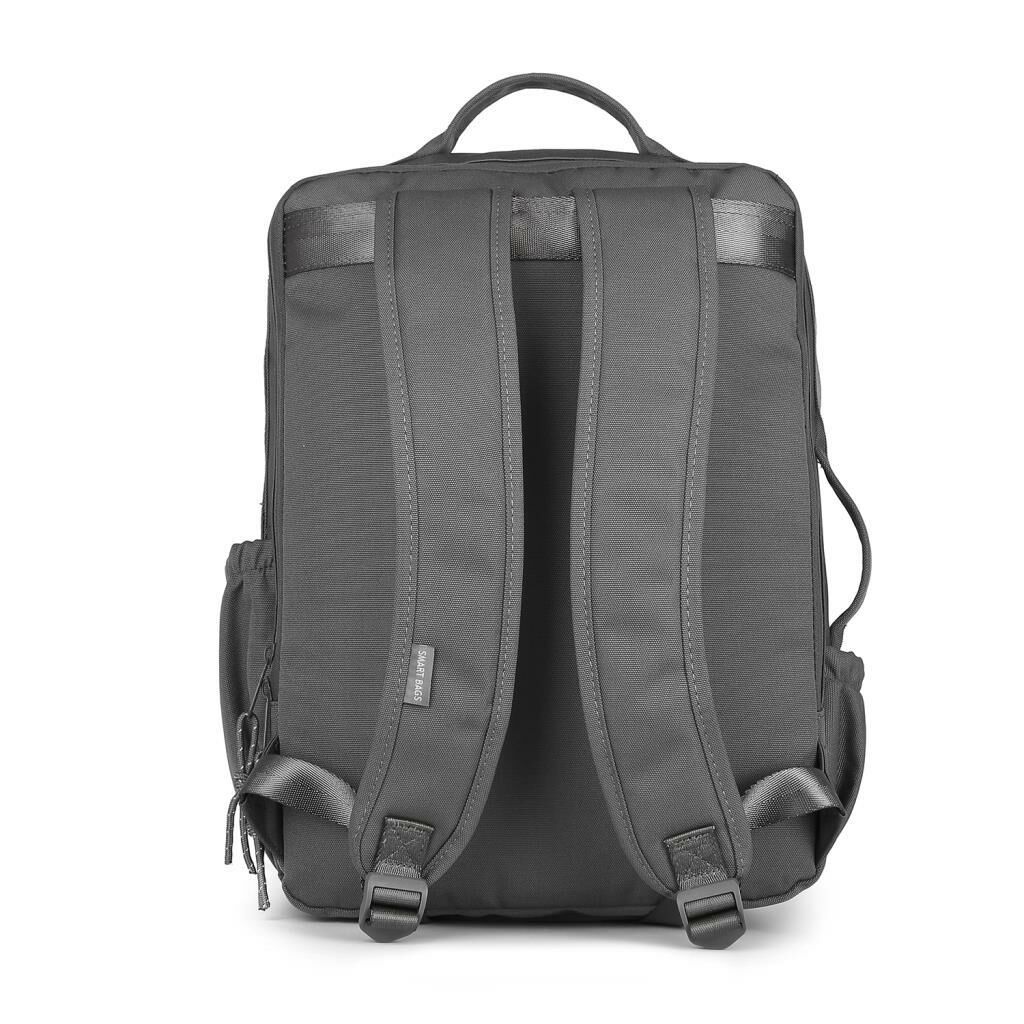Smart Bags Sırt Çantası Okul Boyu Kalem Kutusu Hediyeli 3210 Koyu Gri