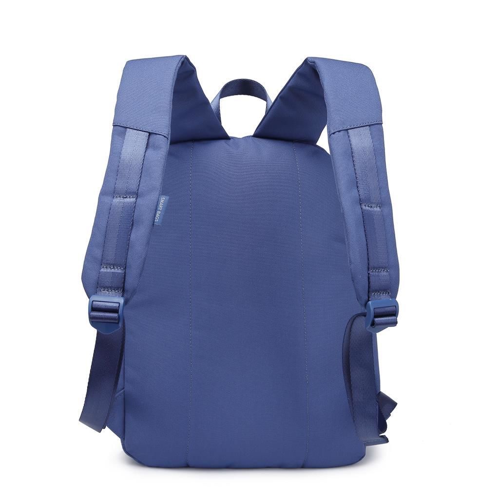 Smart Bags Sırt Çantası Okul Boyu Laptop Gözlü 3199 J.Mavi