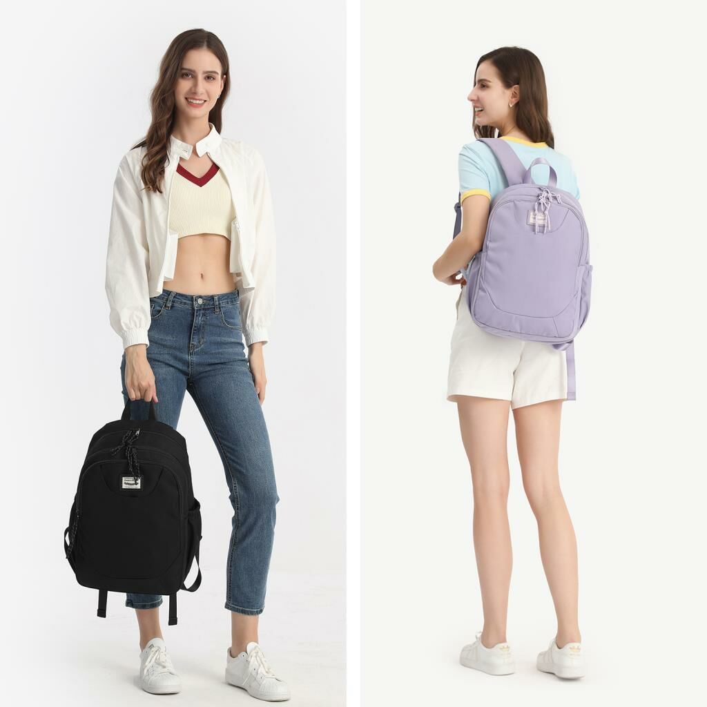 Smart Bags Sırt Çantası Okul Boyu Laptop Gözlü 3199 Lila